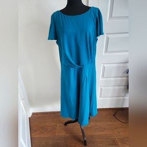 Adrianna Papell Blue 14W Dress